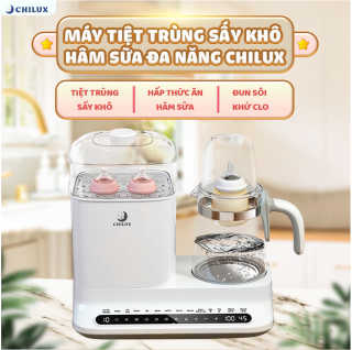 Máy Tiệt Trùng Sấy Khô Hâm Sữa Chilux C1 - Bảo hành 2 năm chính hãng