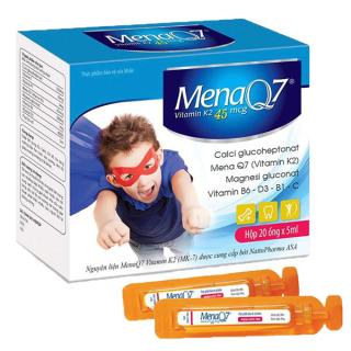 Midu MenaQ7 K2 45mcg - Bổ sung K2, Calci, D3 hỗ trợ tăng cường hấp thu Calci vào xương cho trẻ