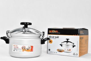 Nồi áp suất nhôm đáy từ 5L Goldsun GPC1930-05IH