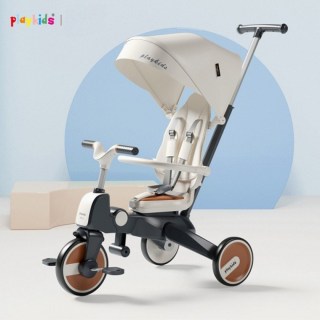 Xe đạp đẩy 3 bánh cho bé 7 in 1 cao cấp Moaz BÉBÉ Playkids S03 HD