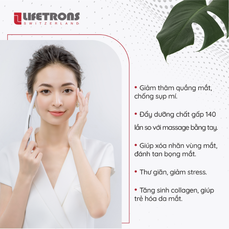 CÔNG DỤNG CỦA MÁY MASSAGE CHỐNG LÃO HÓA